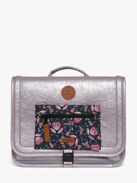 Cartable 1 Compartiment Cabaia Violet school S vue secondaire 2