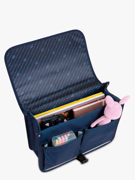 Cartable 1 Compartiment Cabaia Violet school S vue secondaire 4