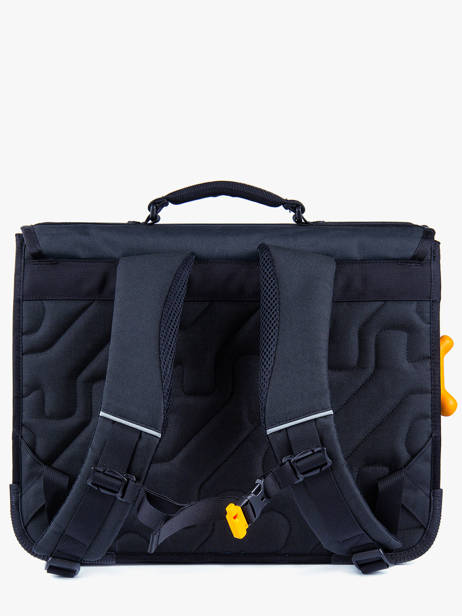 2-compartment Cedar Satchel Stones and bones Blue boys B other view 4