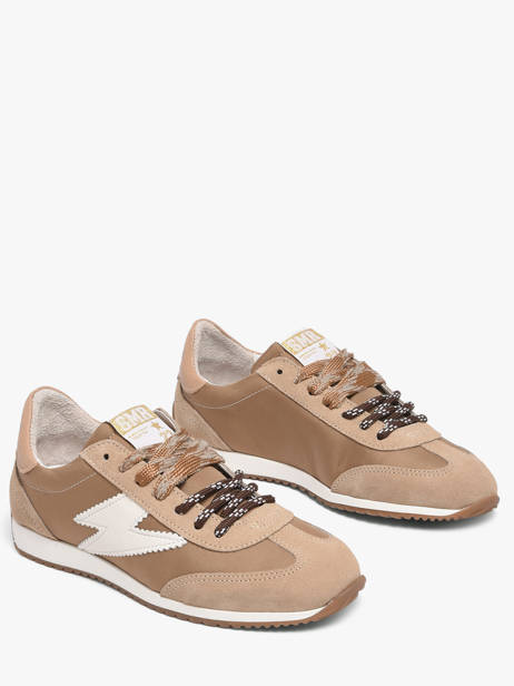 Sneakers En Cuir Semerdjian Marron accessoires JUNEE274 vue secondaire 1