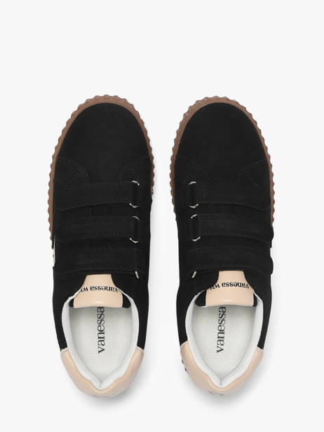 Sneakers Plateforme Vanessa wu Noir accessoires BK2954NR vue secondaire 3