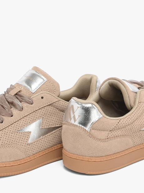 Sneakers Vanessa wu Marron accessoires BK2948TP vue secondaire 2