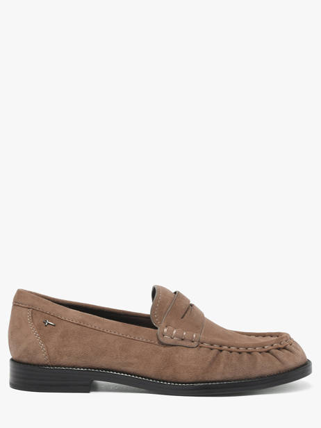 Mocassins En Cuir Tamaris Marron accessoires 47