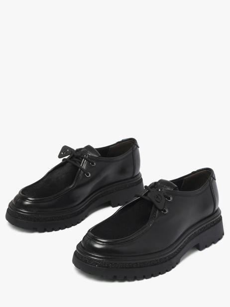 Chaussures Derbies En Cuir Tamaris Noir accessoires 47 vue secondaire 1