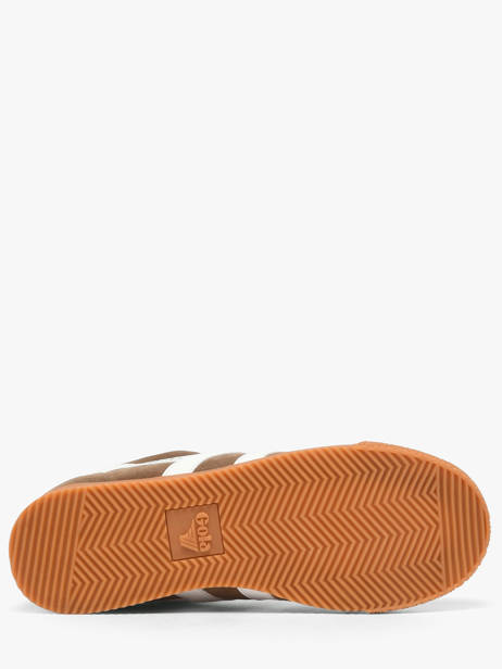 Sneakers En Cuir Gola Marron accessoires CLB538FW vue secondaire 4