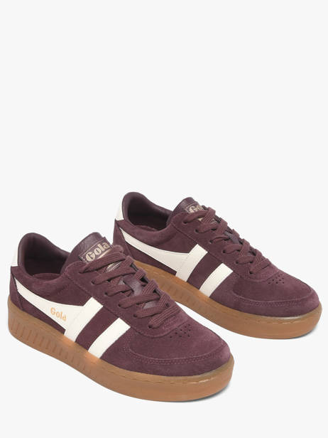 Sneakers En Cuir Gola Rouge accessoires CLA589LC vue secondaire 1