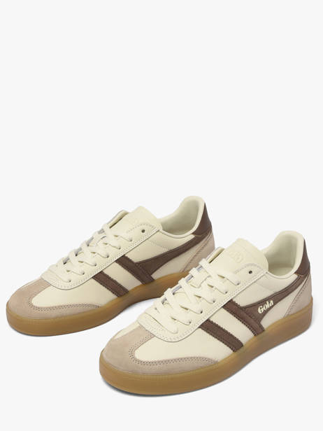 Sneakers En Cuir Gola Or accessoires CLB744HC vue secondaire 1