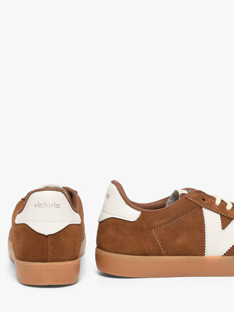 Sneakers Berlin En Cuir Victoria Marron accessoires 1126218 vue secondaire 2