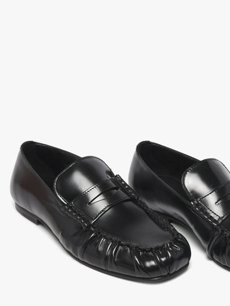 Mocassins Aven En Cuir Alohas Noir accessoires 10113501 vue secondaire 2