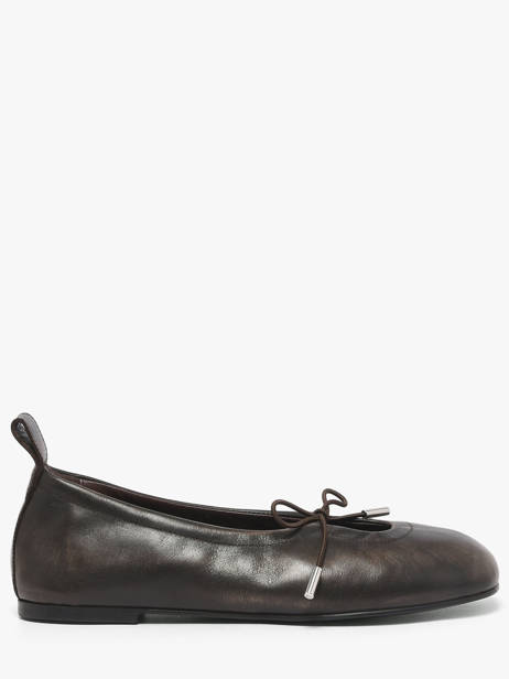 Ballerines Rosalind En Cuir Alohas Marron accessoires 10131801