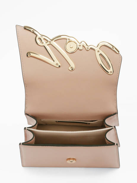 Sac Bandoulière K Signature Cuir Karl lagerfeld Rose k signature A1W30038 vue secondaire 4