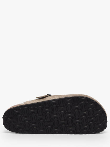Mules Boston Rivet En Cuir Birkenstock Marron accessoires 1030418 vue secondaire 5