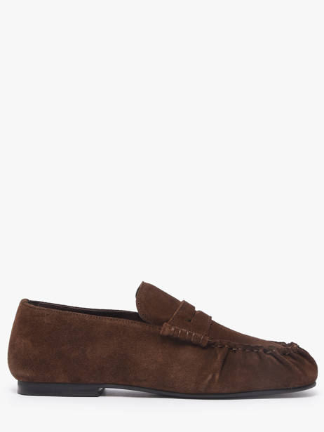 Mocassins En Cuir Alohas Marron accessoires 10121401
