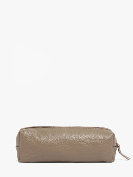 Trousse Cuir Milano Beige caviar CA22116O vue secondaire 2