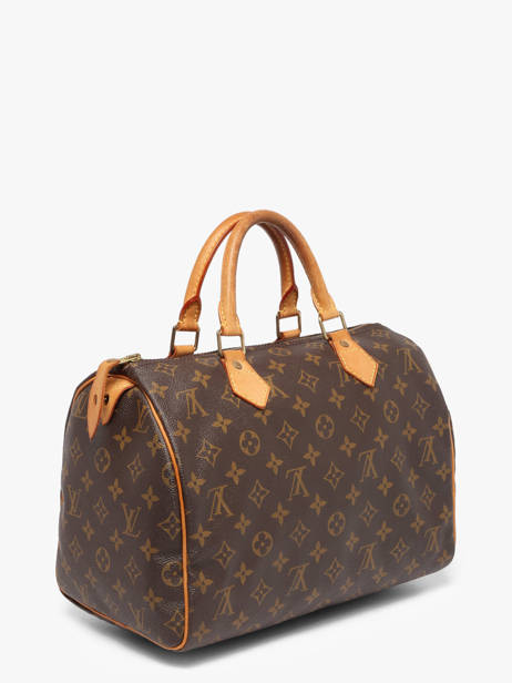 Satchel Second Life Louis vuitton Brown second life FKBJ5I0A other view 2