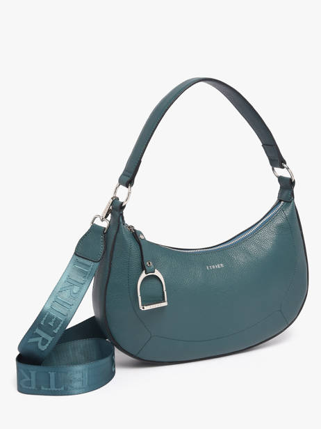 Sac Porté épaule M Altesse Cuir Etrier Bleu altesse EALT017M vue secondaire 3