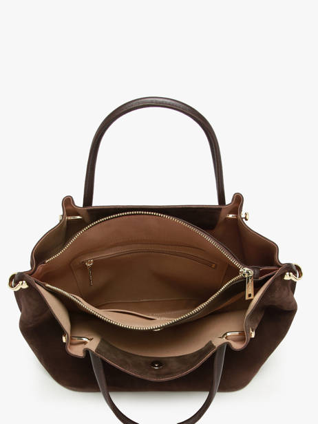 Sac Porté épaule Suede Louisa Cuir Lancaster Marron suede louisa 104 vue secondaire 3