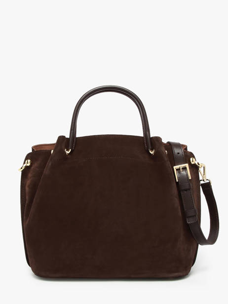 Sac Porté épaule Suede Louisa Cuir Lancaster Marron suede louisa 104 vue secondaire 4