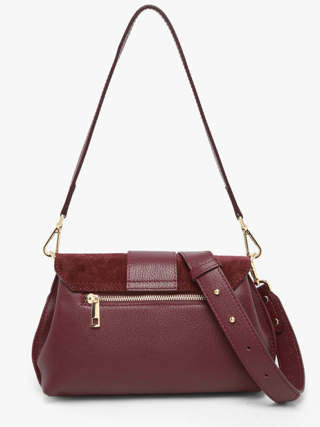 Sac Porté Main Velvet Caviar Cuir Milano Violet velvet caviar VC25114 vue secondaire 4