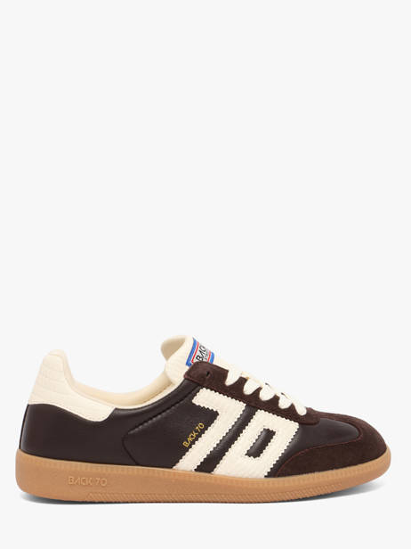 Sneakers Cloud En Cuir Back 70 Marron women 308