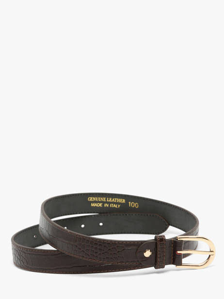 Ceinture Réglable Milano Marron cocco balo CB25067 vue secondaire 3