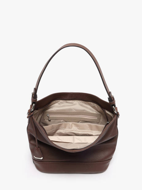 Besace Confort Cuir Hexagona Marron confort 464994 vue secondaire 4