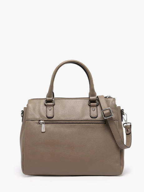 Sac Porté Main Confort Cuir Hexagona Marron confort 469844 vue secondaire 4