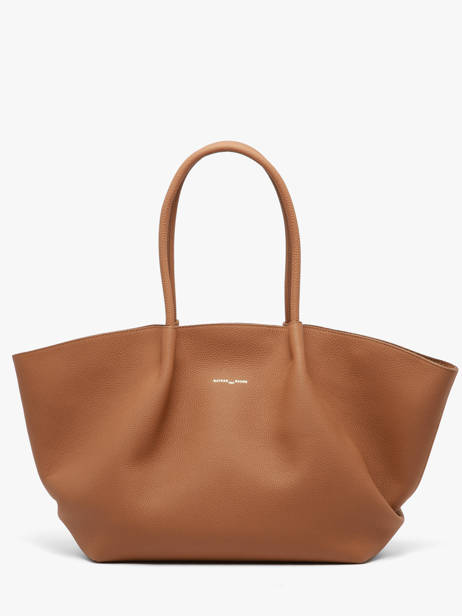 Sac Porté épaule Galatée Xl Cuir Nathan baume Marron nymphea 7 vue secondaire 4