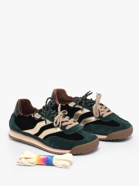 Sneakers Utah En Cuir Mrp star Vert women 23 vue secondaire 1