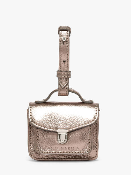 Bijou De Sac Melle George Nano Cuir Paul marius Gris vintage GEORNANO