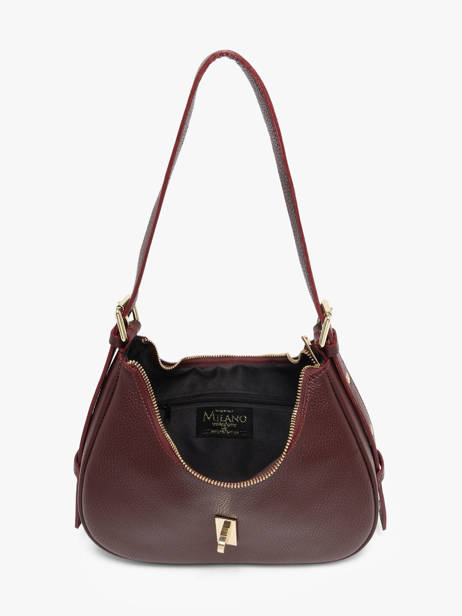 Hobo Caviar Cuir Milano Violet caviar CA26069 vue secondaire 3