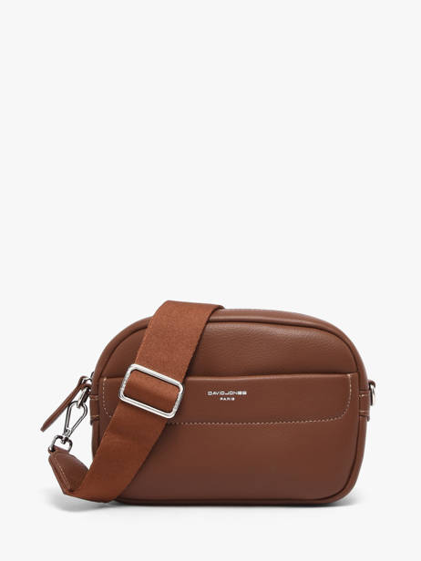 Sac Bandoulière Dune David jones Marron dune 1