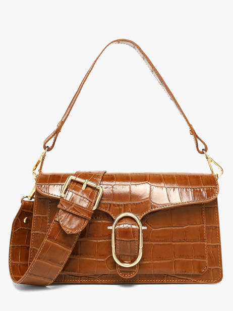 Sac Bandoulière Cocco Balo Cuir Milano Marron cocco balo CB26063