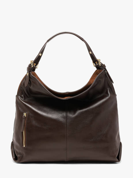 Sac Porté épaule Nat et nin Marron vintage ATHENA vue secondaire 4