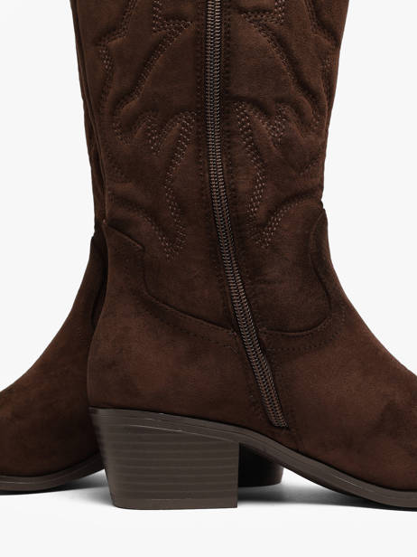 Santiags Xti Marron women 144308 vue secondaire 3