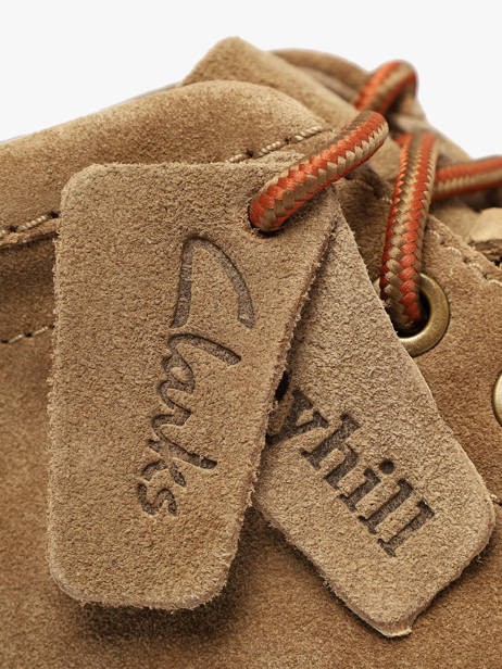 Bottines En Cuir Clarks Beige men 26320158 vue secondaire 2