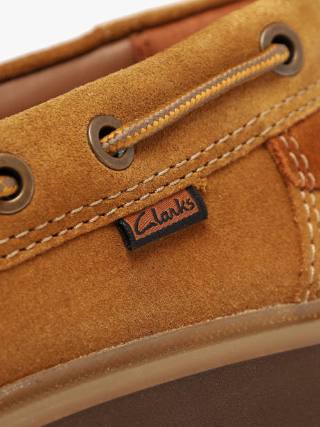 Chaussures Derbies En Cuir Clarks Beige men 26327954 vue secondaire 2