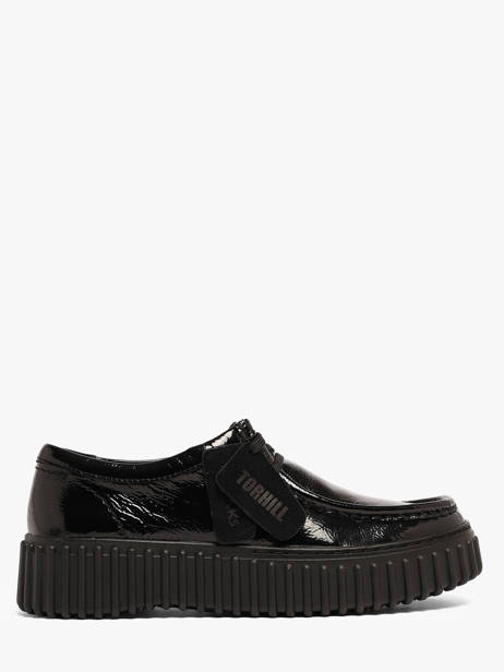 Chaussures Derbies En Cuir Clarks Noir women 26179111