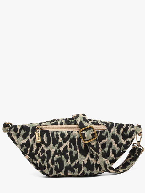 Sac Banane Mandoline Vert leopard 6244 vue secondaire 3