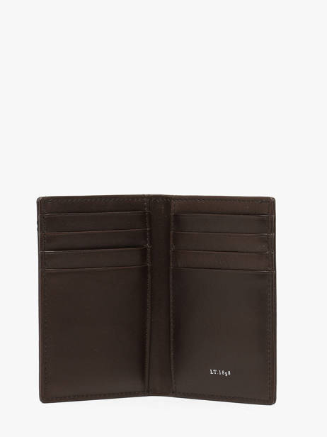 Porte-cartes Lucien En Cuir Huilé Le tanneur Marron lucien huile THHU3510 vue secondaire 1