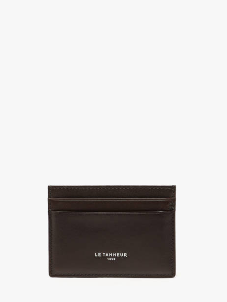 Porte-cartes Lucien En Cuir Huilé Le tanneur Marron lucien huile THHU3500