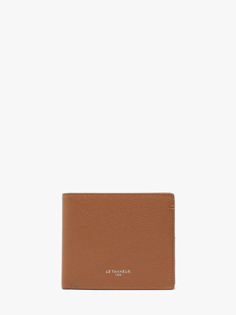 Portefeuille Lucien En Cuir Grainé Le tanneur Marron lucien graine THGR3350