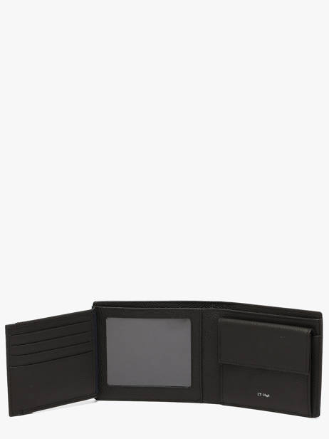 Portefeuille Lucien En Cuir Grainé Le tanneur Noir lucien graine THGR3350 vue secondaire 2