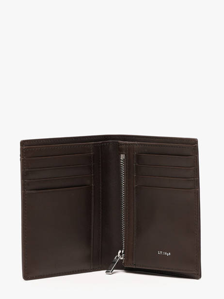 Portefeuille Lucien En Cuir Huilé Le tanneur Marron lucien huile THHU3301 vue secondaire 1