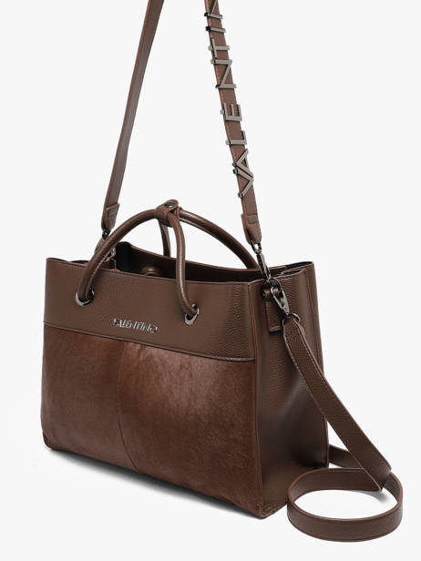 Sac Porté Main Alexia Winter Valentino Marron alexia winter VBSA9N02 vue secondaire 2