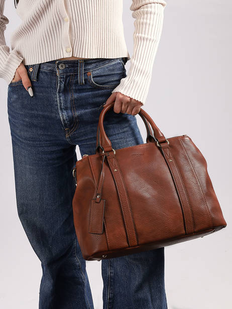 Sac Porté Main Toscane Hexagona Marron toscane 579738 vue secondaire 1