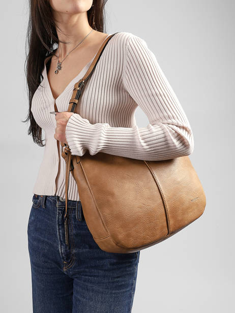 Sac Bandoulière Toscane Hexagona Beige toscane 579737 vue secondaire 1