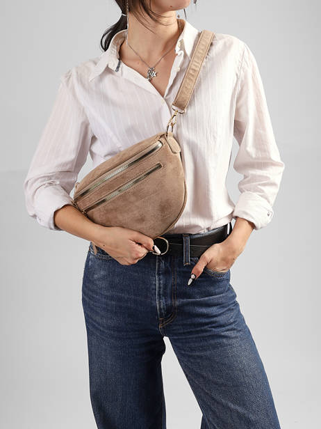 Sac Banane Gallantry Beige sangle 9 vue secondaire 1