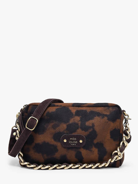Sac Bandoulière Lp3 Mila louise Marron lp3 23673LP3