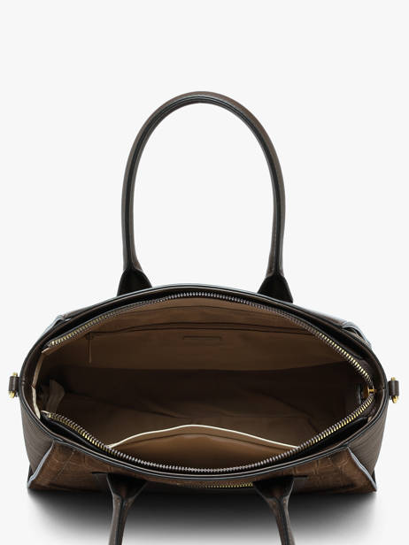 Sac Porté épaule Croco Chic David jones Marron croco chic 1 vue secondaire 2